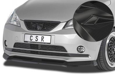 CSR Cup-Spoilerlippe mit ABE für Seat Mii CSL349-C Carbon-Look glänzend