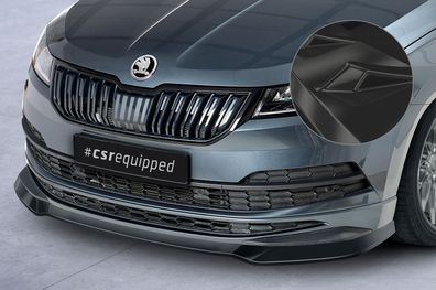 CSR Cup-Spoilerlippe mit ABE für Skoda Karoq SportLine CSL583-G Glossy schwarz glän