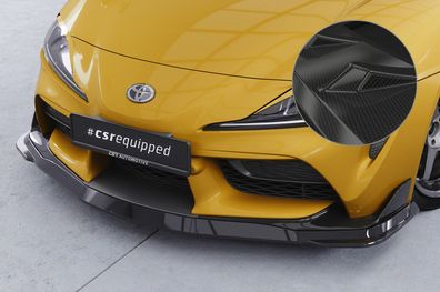 CSR Cup-Spoilerlippe mit ABE für Toyota GR Supra (A90) CSL446-C Carbon-Look glänzen