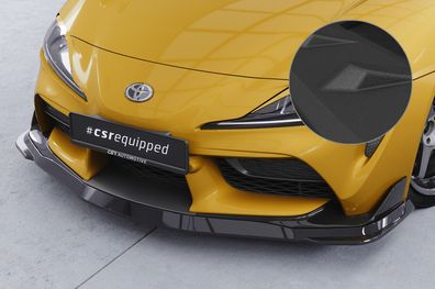 CSR Cup-Spoilerlippe mit ABE für Toyota GR Supra (A90) CSL446-S strukturiert schwarz