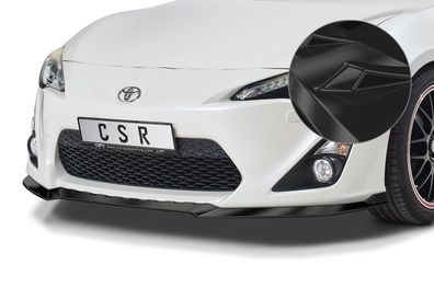 CSR Cup-Spoilerlippe mit ABE für Toyota GT86 (ZN6) CSL539-G Glossy schwarz glänzend