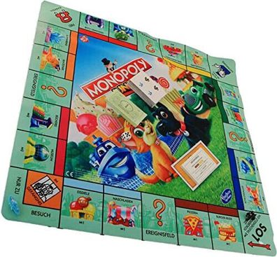 Hasbro Monopoly Spielmatte 61cm x 61cm Junior XL Brettspiel Kinder Spielzeug