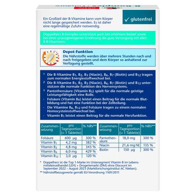 Doppelherz B-Komplex + Folsäure 45St