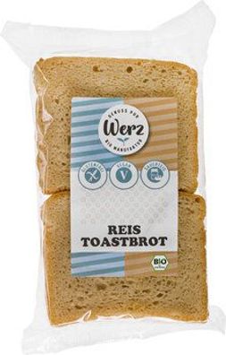 Naturkornmühle Werz 6x Reis Toastbrot, glutenfrei 250g