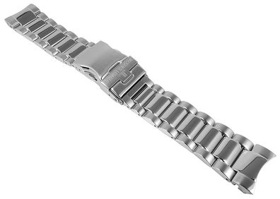 Jacques Lemans Hybromatic | Uhrenarmband Edelstahl silberfarben 1-2170