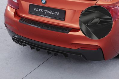 CSR Heckansatz für BMW 2er F22 / F23 M-Paket HA307-G Glossy schwarz glänzend