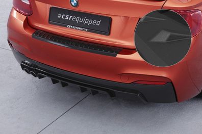 CSR Heckansatz für BMW 2er F22 / F23 M-Paket HA307-S strukturiert schwarz matt