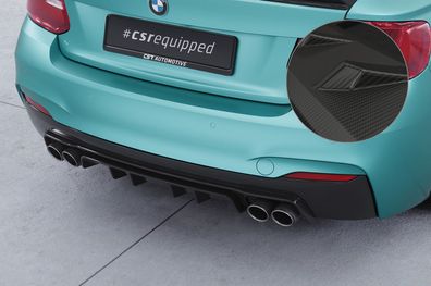 CSR Heckansatz für BMW 2er F22 / F23 M-Paket HA306-M Carbon-Look matt (strukturiert)