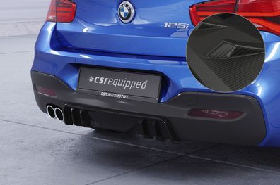 CSR Heckansatz für BMW 1er F20 / F21 M-Paket HA432-M Carbon-Look matt (strukturiert)