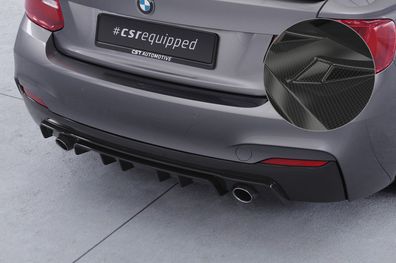 CSR Heckansatz für BMW 2er F22 / F23 M-Paket HA308-C Carbon-Look glänzend