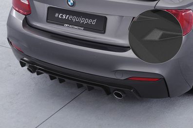 CSR Heckansatz für BMW 2er F22 / F23 M-Paket HA308-S strukturiert schwarz matt