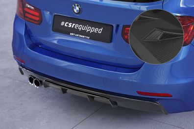 CSR Heckansatz für BMW 3er F31 Touring HA272-M Carbon-Look matt (strukturiert)