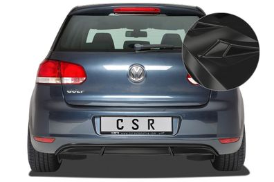 CSR Heckansatz für VW Golf 6 Basis HA246-G Glossy schwarz glänzend