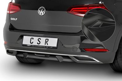 CSR Heckansatz für VW Golf 7 Basis HA236-G Glossy schwarz glänzend