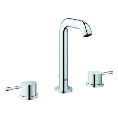 Grohe Essence 3-Loch-Waschtischbatterie DN15, mit Ablaufgarnitur