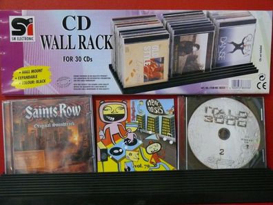 3 Stück Musik CD mit NEU 30er CD Flip, CD Paket mit CD Ständer CD Halter