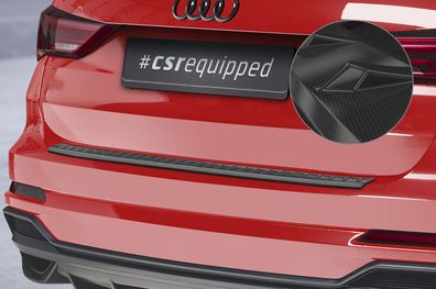 CSR Ladekantenschutz für Audi Q3 (F3) LKS019-C Carbon-Look glänzend