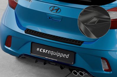 CSR Ladekantenschutz für Hyundai I10 (3. Gen) LKS046-C Carbon-Look glänzend