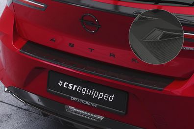 CSR Ladekantenschutz für Opel Astra L Schrägheck LKS059-M Carbon-Look matt (struktu