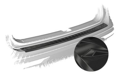 CSR Ladekantenschutz für Seat Tarraco LKS009-C Carbon-Look glänzend