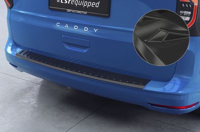 CSR Ladekantenschutz für VW Caddy 5 (Typ SB) LKS049-C Carbon-Look glänzend