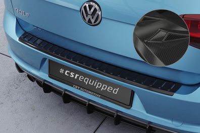 CSR Ladekantenschutz für VW Golf 7 (Typ AU) LKS006-C Carbon-Look glänzend