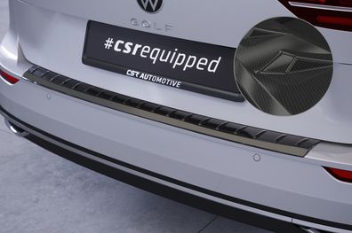 CSR Ladekantenschutz für VW Golf 8 Variant LKS014-C Carbon-Look glänzend