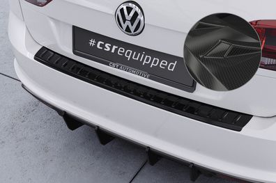 CSR Ladekantenschutz für VW Golf 7 Variant LKS005-C Carbon-Look glänzend