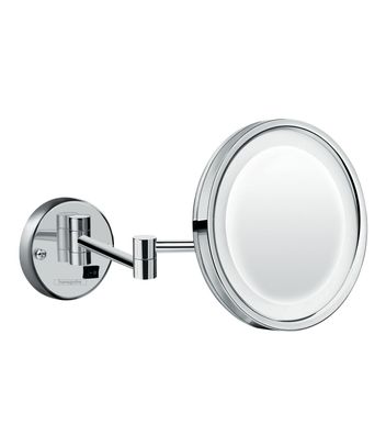 Hansgrohe Logis Universal Rasierspiegel, mit LED-Beleuchtung,