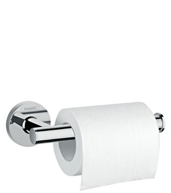 Hansgrohe Logis Universal Toilettenpapierhalter, ohne Deckel,