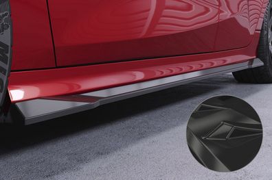 CSR Seitenschweller für Toyota Yaris 4 (XP21) SS534-G Glossy schwarz glänzend