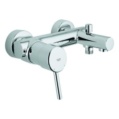 Grohe Concetto Einhand Wannenbatterie, Wandmontage