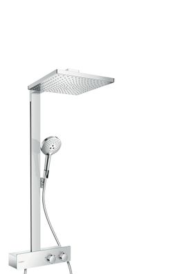 Hansgrohe Raindance E Showerpipe, mit Thermostat ShowerTablet