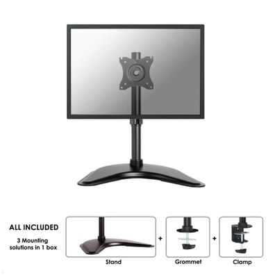 Neomounts Select NM-D335 Flachbildschirm Tischstandfuß neigbar 10-30Zoll, schwar