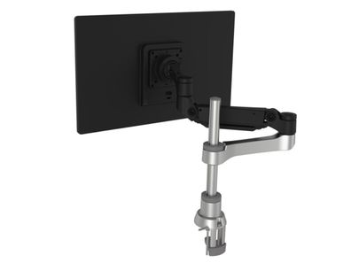 R-Go Tools Caparo Monitor Tischhalterung bis 26 Zoll, Rgovlca4si, silber/schwarz
