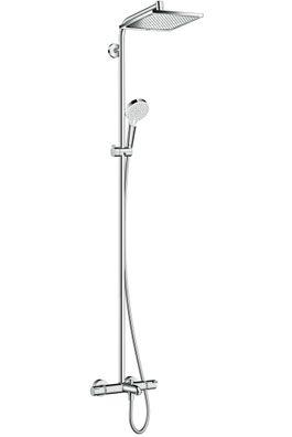 hansgrohe Crometta E Showerpipe 240 1jet mit Wannenthermostat,