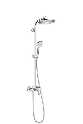 hansgrohe Crometta S Showerpipe 240 1jet mit Einhebelmischer,