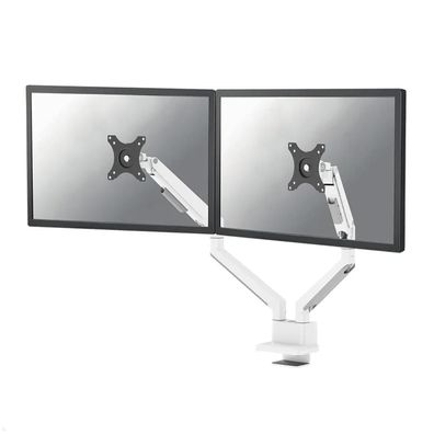 Neomounts NEXT Slim DS70-250WH2 Monitorhalter für 2 Monitore, weiß