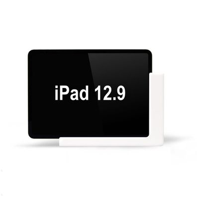 TabLines TWP011W Wandhalterung für iPad Pro 12.9 (5./6. Gen.), weiß