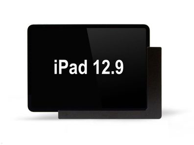 TabLines TWP006B Wandhalterung für iPad Pro 12.9 (3./4. Gen.), schwarz