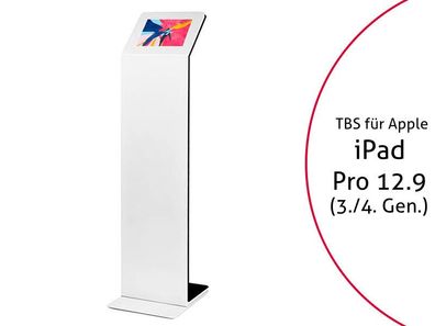 TabLines TBS077 Design Tabletständer quer mit Akku, Apple iPad Pro 12.9 (3./4. G