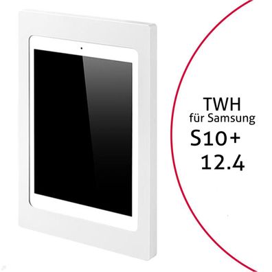 TabLines TWH063W Wandhalterung für Samsung Tab S10+ 12.4, weiß