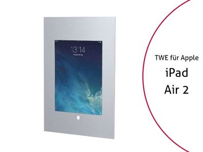 TabLines TWE054S Tablet Wandeinbau für Apple iPad Air 2 HB, silber
