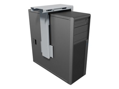 Dataflex Viewmate PC Halterung unter/an dem Tisch (32.312) silber