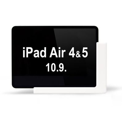 TabLines TWP005W Wandhalterung mit Ladefunktion für iPad Air 4 / 5 10.9, weiß