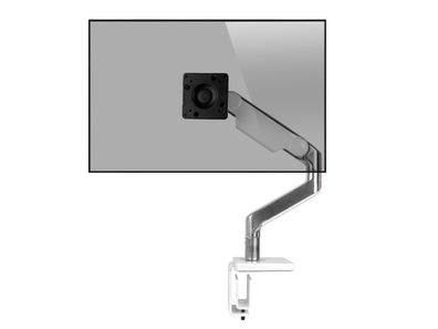 Humanscale M8.1 Monitorhalterung für USM Tisch schräg weiß (M81UWBTB)