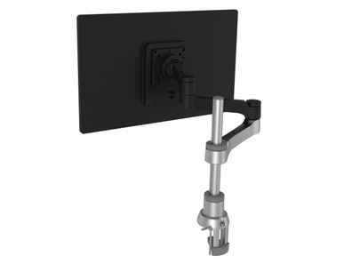 R-Go Tools Zepher Monitor Tischhalterung bis 26 Zoll, Rgovlze4si, silber/schwarz