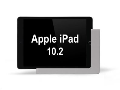 TabLines TWP004S Wandhalterung für iPad 10.2 (7./8./9. Gen.), silber