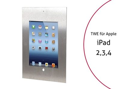 TabLines TWE027E Tablet Wandeinbau für Apple iPad 2-3-4, DS, HB