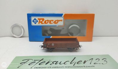 Roco H0 DC 46034 offener Güterwagen o. Ladung / DB / OVP